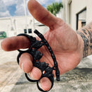 Sanity Jewelry 4 Finger Skull Ring Large - Pick A Color - FFSR123