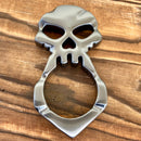 Sanity Jewelry 5th Finger Skull Ring - Galvanized or Black - SK04