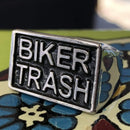 SANITY JEWELRY® Men's Ring 7 Biker Trash - SIZES 6,8,9,14,15&16 ONLY - SLC74 CLEARANCE