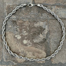 SANITY JEWELRY® Necklace 10MM Rope Chain - Polished Stainless - TR03