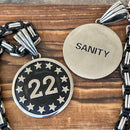 Sanity Jewelry Necklace 22 A Day - Round Pendant - Necklace (480)