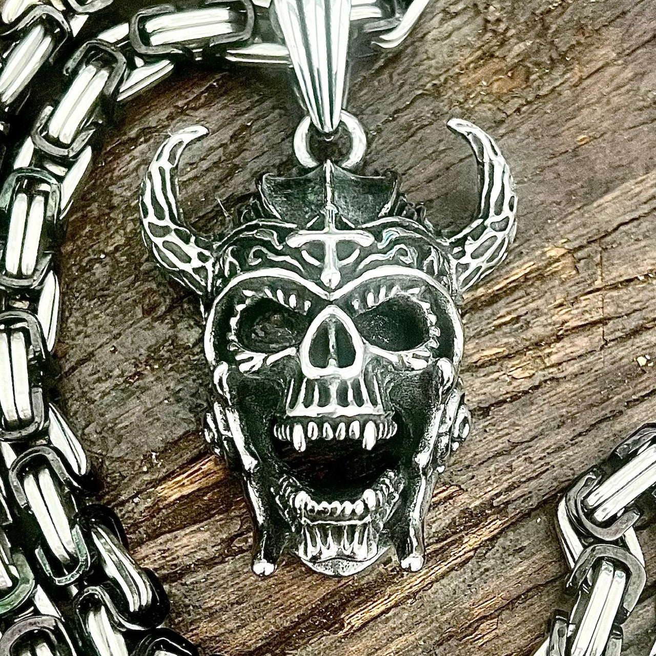 シルバースミスフィン hammer&skull pendant head｜メンズ