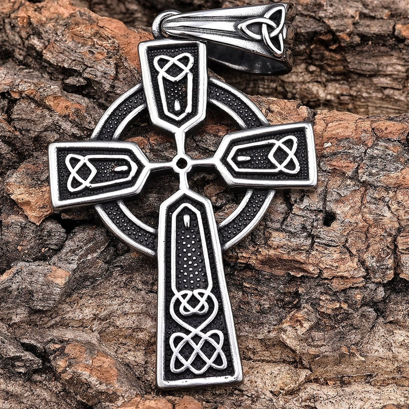 Sanity Jewelry Necklace "Sanity's Combo" - Celtic High Cross Pendant - Necklace (806)