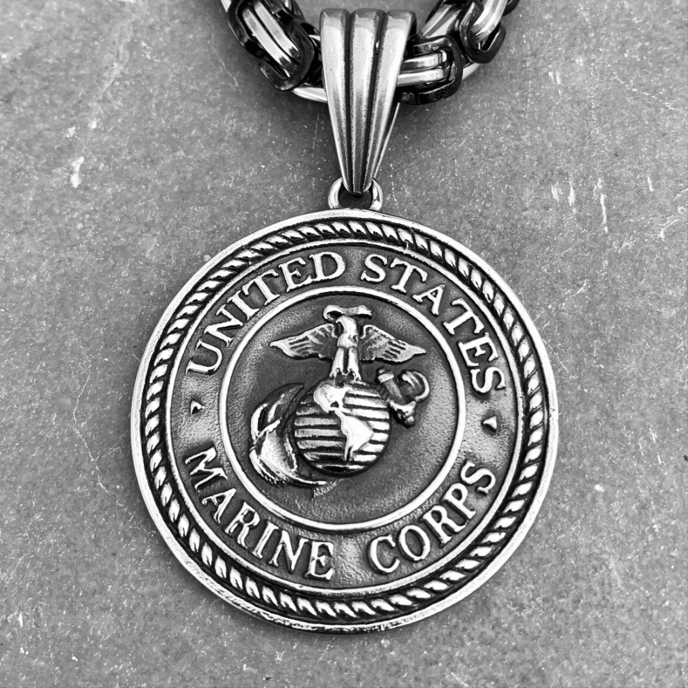 US Marine Pendant - Necklace (715)