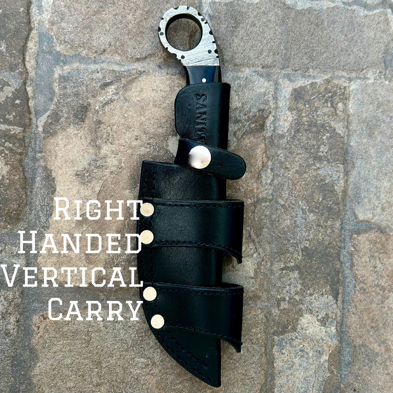 Sanity Jewelry Right Handed Vertical Carry *PRESALE* Al Capone - "We The People" Bone - Horizontal & Vertical Carry -  9 inches - PE10