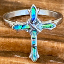 Sanity Jewelry Skull Ring 6 Sea Shell Cross Ring - Sizes 4-11 - R71