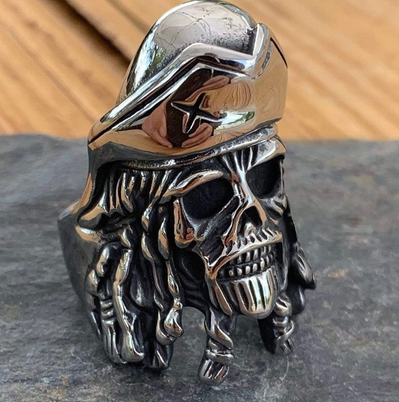 Sanity Jewelry Skull Ring "Bone Crusher" - Pirate - R16