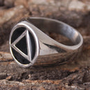 Sanity Jewelry Skull Ring Ring - AA Recovery - R250