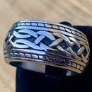 Sanity Jewelry Skull Ring Sanity's Band Collection - "Viking Celtic" Ring - Silver - R98