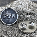 SANITY JEWELRY® Vest Pins Vest Pin - FTW - PIN17