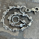 Sanity Jewelry Wallet Chain Piston - Polished - Wallet Chain - PN01