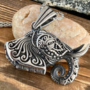 Sanity Jewelry 2mm 16” Rope Necklace Babar - Elephant Pendant & Rope Necklace or Omega - PEN737