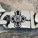 Sanity Jewelry Bracelet Bagger Bracelet - "EASY RIDER" - Cross Polished - 3/4" wide - B122