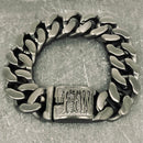 Sanity Jewelry Bracelet Bagger Bracelet - "EASY RIDER" - FTW Black - 3/4" wide - B116