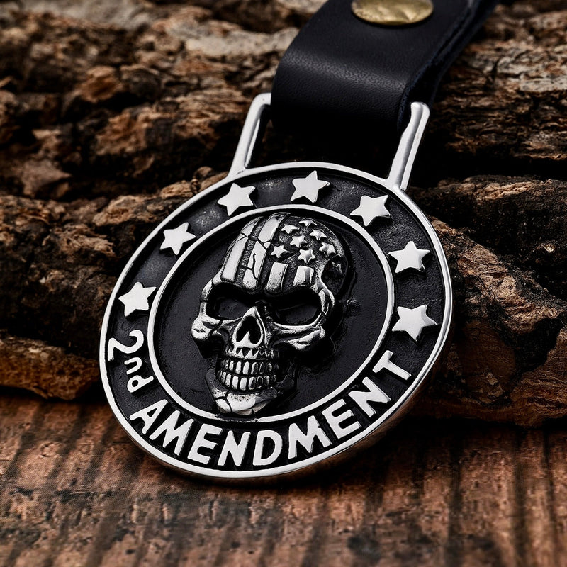 Sanity Jewelry Key Chain 2nd Amendment Keychain - KC19