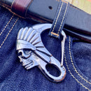 Belt Clip / Clasp - Chief - Upgrade Your Wallet / Key Chain - WCC-04 Key Clasp Biker Jewelry Skull Jewelry Sanity Jewelry Stainless Steel jewelry