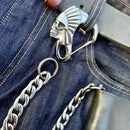 Belt Clip / Clasp - Chief - Upgrade Your Wallet / Key Chain - WCC-04 Key Clasp Biker Jewelry Skull Jewelry Sanity Jewelry Stainless Steel jewelry