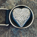 SANITY JEWELRY® Sanity's Vest Extenders - Ladies - Crystal Heart - V03