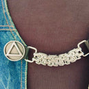 SANITY JEWELRY® Sanity's Vest Extenders - Mens - AA Recovery - V63