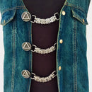 SANITY JEWELRY® Sanity's Vest Extenders - Mens - AA Recovery - V63