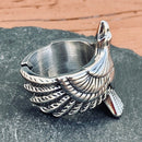 Sanity Jewelry Skull Ring Falcon Ring - Sizes 5-13 - R128