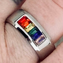 Sanity Jewelry Skull Ring Jeweled Pride Ring - Sizes 5-12 - R178