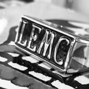 Law Enforcement Motorcycle Club Ring- LEMC - Sizes 9-14 - R39 Ring Biker Jewelry Skull Jewelry Sanity Jewelry Stainless Steel jewelry