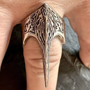 Raven's Head - Viking Celtic Raven - Sizes 5-17 - R138 Skull Ring Biker Jewelry Skull Jewelry Sanity Jewelry Stainless Steel jewelry