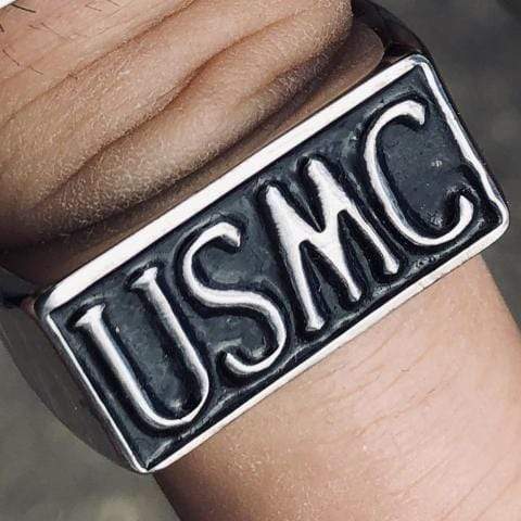 USMC United States Marine Corp Ring - Sizes 9-14 - R83 Ring Biker Jewelry Skull Jewelry Sanity Jewelry Stainless Steel jewelry