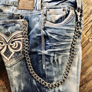 Chain Gang "Easy Rider" Wallet Chain - CGW20 Wallet Chain Biker Jewelry Skull Jewelry Sanity Jewelry Stainless Steel jewelry