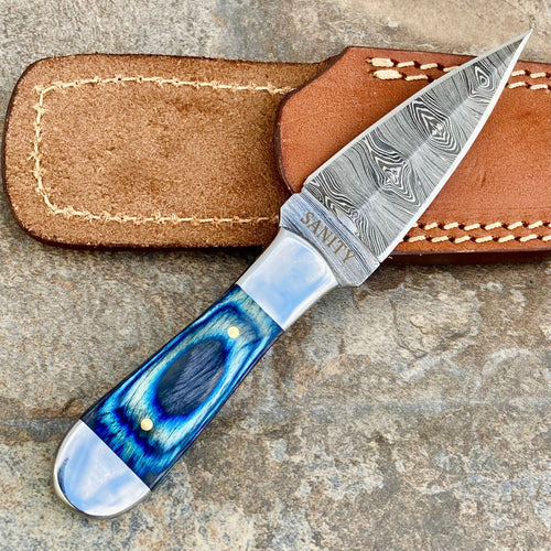Custom Damascus Knives Available Online at Sanity Jewelry