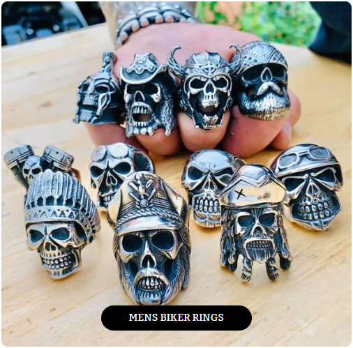 Badass Rings For Guys - Free Shipping - Sanity Jewelry