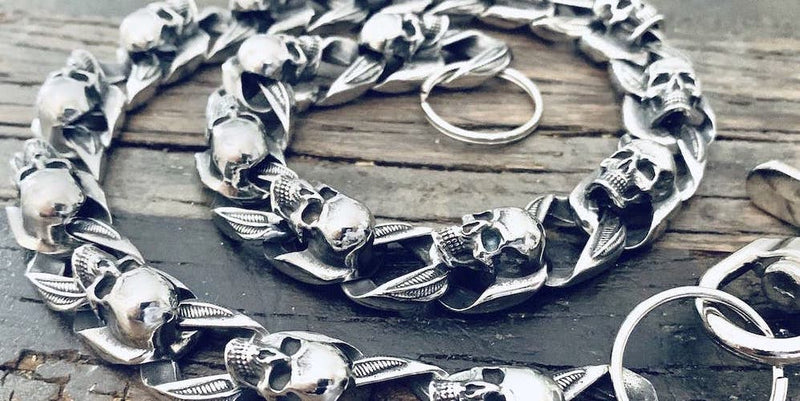 Badass Wallet Chains at Sanity Jewelry