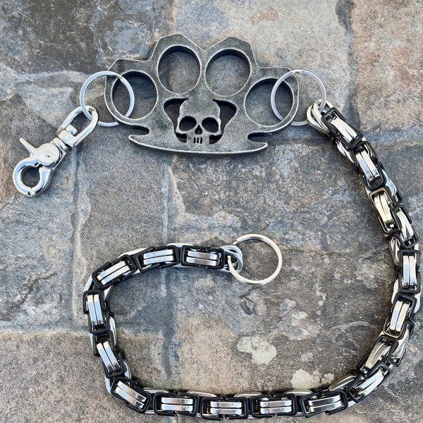 Metal Field Snake Hook Biker Wallet Chain,Leather Purse Chain,Cowboy Wallet Chains,Belt Keychain Holder,Men's Outfit Accessories 24