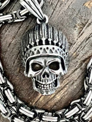 SANITY JEWELRY® 22 Bone Crusher - Indian Pendant - Necklace (839)