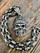 SANITY JEWELRY® 22 Bone Crusher - Indian Pendant - Necklace (839)
