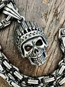SANITY JEWELRY® 22 Bone Crusher - Indian Pendant - Necklace (839)