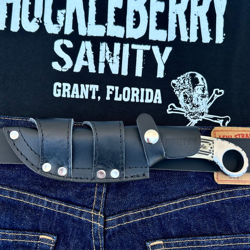 SANITY JEWELRY® 9” Al Capone - Bone - We The People - D2 Steel - Horizontal & Vertical Carry - PE17