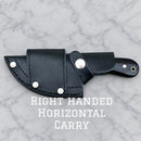 SANITY JEWELRY® D2 Steel Right Handed Horizontal 7" Jesse James - D2 Steel - Buffalo - JJ02