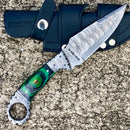 Sanity Jewelry Al Capone - Green & Black Wood - Horizontal & Vertical Carry - 9 inches - PE11