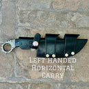 Sanity Jewelry Al Capone - Red & Black Wood - Horizontal & Vertical Carry - 9 inches - PE03