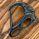 Sanity Jewelry Belt Clip Belt Clip / Clasp - Sabor Toothed Tiger - Black - Upgrade Your Wallet / Key Chain - WCC-13