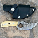 SANITY JEWELRY® BOGO Jesse James - Bone - Damascus - Horizontal & Vertical Carry - 7 inches - JJ003