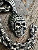 SANITY JEWELRY® 22 Bone Crusher - Indian Pendant - Necklace (839)