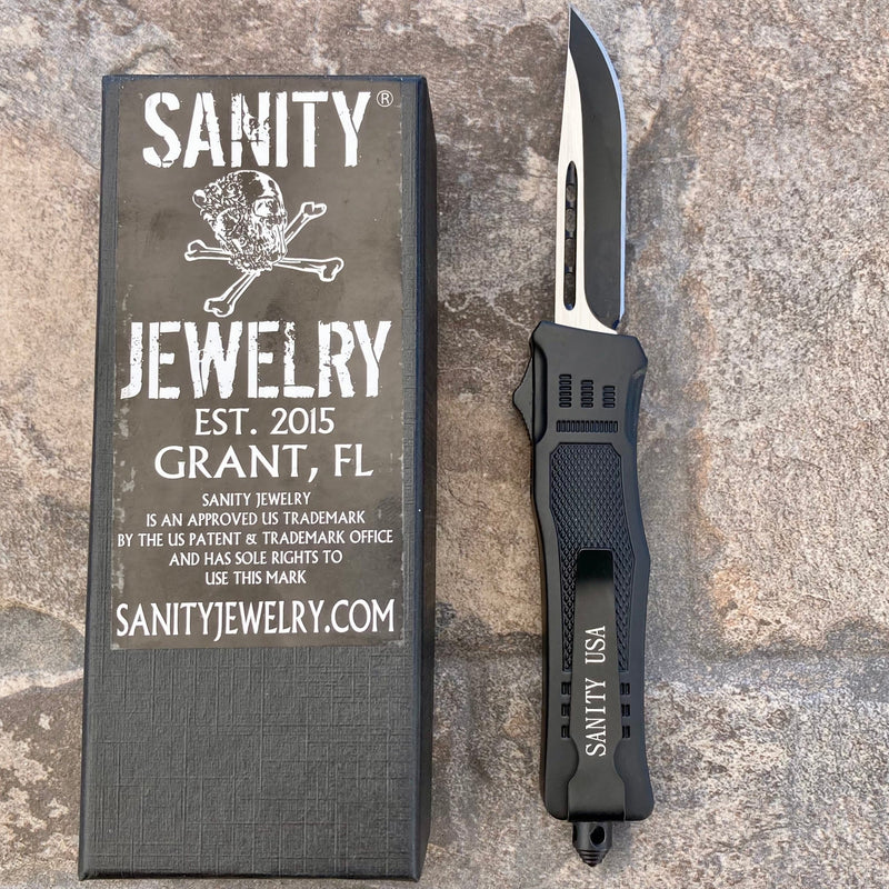 SANITY JEWELRY® Bracelet 7” Frank Nitti - Drop Point- Small - SMDP