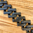 Sanity Jewelry Bracelet Bagger Bracelet - Bonez - Black - 1.25" Wide - The Classic - B70