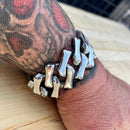 Sanity Jewelry Bracelet Bagger Bracelet - Bonez - Silver - 1.25" Wide - The Classic - B126
