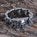 Sanity Jewelry Bracelet Bagger Bracelet - Skull & Crossbones - Silver - 1.25" Wide - The Classic - B50