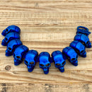 Sanity Jewelry Bracelet Black Hills 1/2" Classic - Blue Skulls - B150