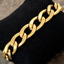 SANITY JEWELRY® Bracelet Bracelet Cuban - 1/2" Classic - Gold Havana - CB213